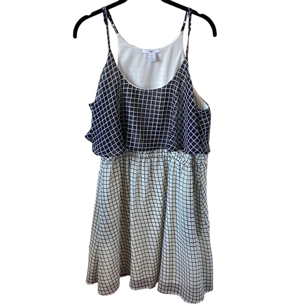Bar III Black & white dress